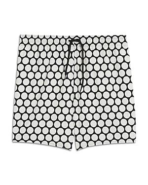 Sandro Rita Dot Print Straight Fit Swim Trunks