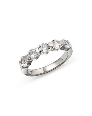 Bloomingdale's Diamond Five Stone Band In 14k White Gold, 1.5 Ct. T.w. - 100% Exclusive