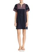 Beltaine Embroidered Shift Dress
