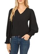 Cece V Neck Blouse