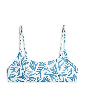 Onia Sarita Printed Bikini Top