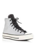 Converse Women's Chuck 70 Color Block Glitter High Top Sneakers