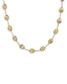 Marco Bicego 18k Yellow Gold Siviglia Textured Bead Statement Necklace, 18