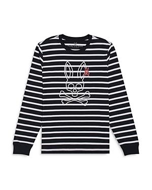 Psycho Bunny Parkhouse Striped Long Sleeve Tee
