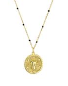 Argento Vivo Zodiac Necklace In 14k Gold-plated Sterling Silver, 16