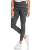 Eileen Fisher Petites Heathered Stripe Ankle Leggings