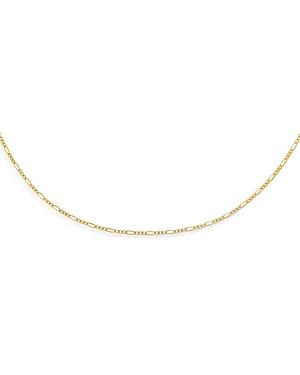 Adinas Jewels Baby Figaro Chain Necklace, 16