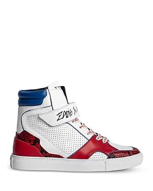 Zadig & Voltaire Women's Zv1747 Flash High Top Sneakers