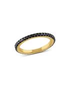 Bloomingdale's Black Diamond Eternity Band In 14k Yellow Gold, 0.30 Ct. T.w. - 100% Exclusive