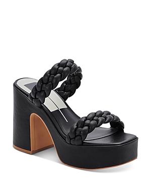 Dolce Vita Women's Wiley Square Toe Platform Sandals
