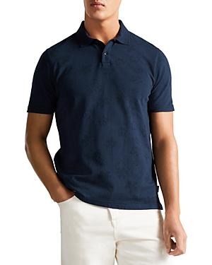 Ted Baker Tyssen Flower Jacquard Polo