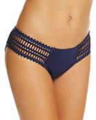 Robin Piccone Crochet Side Tab Bikini Bottom