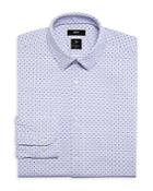 Boss Kent Micro Dot Slim Fit Dress Shirt