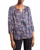 Gerard Darel Cyriaque Floral Print Blouse