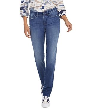 Nydj Sheri High Rise Slim Jeans In Bluewell