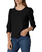 Velvet By Graham & Spencer Angelina Puff Sleeve Top