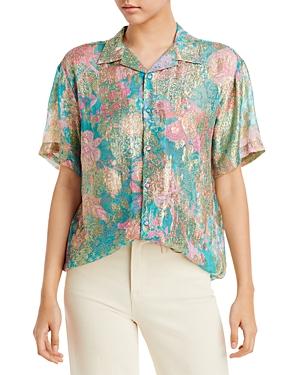 Hemant And Nandita Printed Oversized Shirt