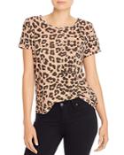 Mother The Itty Bitty Sinful Leopard Print Tee