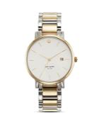 Kate Spade New York Large Two Tone Gramercy Watch, 38mm