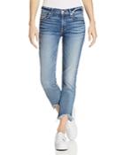 7 For All Mankind Roxanne Ankle Straight Jeans In Canyon Ranch