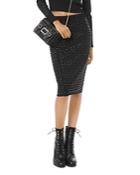 Michael Michael Kors Studded Knit Pencil Skirt