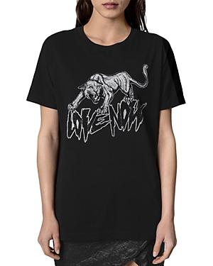 Zadig & Voltaire Tom Jaguar Graphic Tee