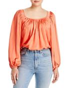 Kobi Halperin Alanna Shirred Blouse
