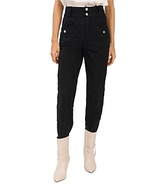 Derek Lam 10 Crosby Alexa High Waist Jeans In Black