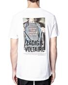 Zadig & Voltaire Back Photoprint Tee