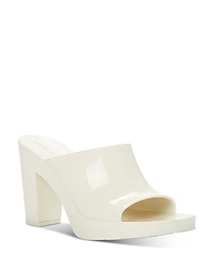 Bottega Veneta Women's Rubber Block Heel Slide Sandals