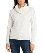 Vince Camuto Ribbed Cowl Neck Sweater