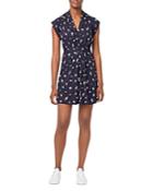 French Connection Roseau Shirred Floral Mini Dress