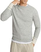 Reiss Slim Fit Ribbed Crewneck Sweater