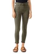 Dl1961 Farrow High-rise Cropped Skinny Jeans In Kale