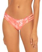Becca By Rebecca Virtue Crystal Tie Dye Bikini Bottom