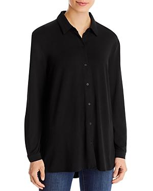 Eileen Fisher Classic Collar Long Sleeve Shirt