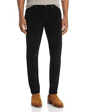 Frame L'homme Skinny Fit Corduroy Jeans In Noir