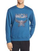 Mcm Logo Applique Sweatshirt