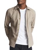Reiss Hutchinson Drawn Finish Overshirt