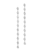 Bloomingdale's Diamond Mosaic Drop Earrings In 14k White Gold, 1.10 Ct. T.w. - 100% Exclusive