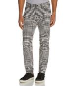 G-star Raw Elwood X25 Houndstooth Check New Tapered Fit Jeans By Pharrell Williams