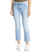 Mother The Insider Crop Step Fray Jeans In Limited Edition