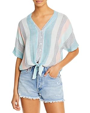 Rails Thea Tie Front Blouse