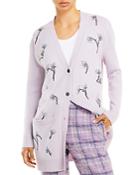 Libertine Forget Me Not Lilac Cashmere Long Cardigan