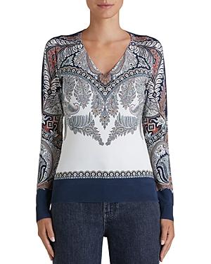 Etro Printed Sweater