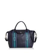 Longchamp Le Pliage Medium Strap Detail Handbag
