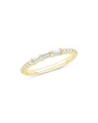 Bloomingdale's Diamond Triple Baguette Stacking Band In 14k Yellow Gold, 0.33 Ct. T.w. - 100% Exclusive