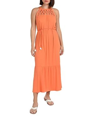Daniel Rainn Macrame Maxi Dress