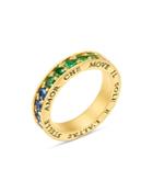 Temple St. Clair 18k Yellow Gold Celestial Multi Gemstone Astrid Eternity Band