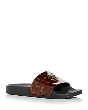 Giuseppe Zanotti Men's Logo Pool Slide Sandals